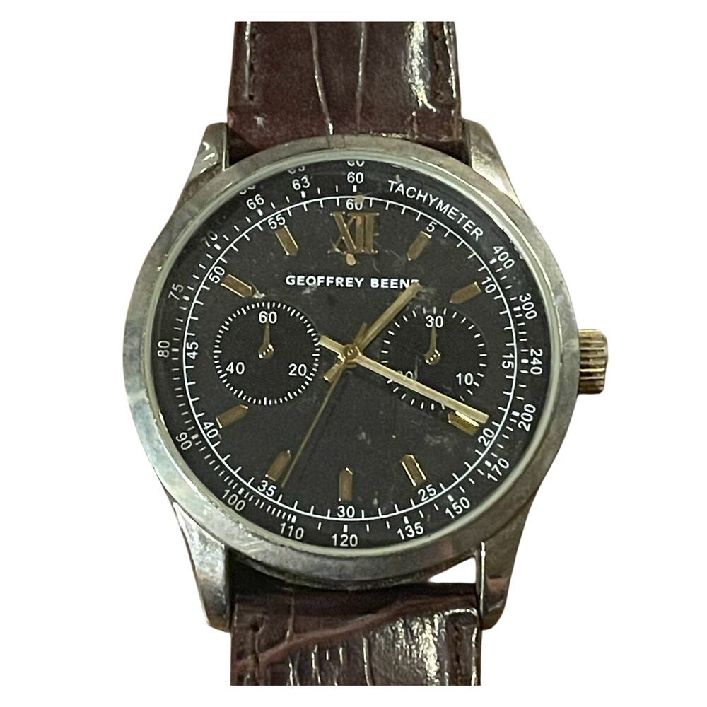 Geoffrey Beane Wristwatch Tachometer SR662SW Watch